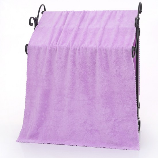 Solid coral fleece bath towels, absorbent and soft, suitable for bathing, gyms, and hotels, daily use, couples' gift. Solid coral fleece bath towels, absorbent and soft, suitable for bathing, gyms, and hotels, daily use, couples' gift.