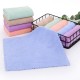 Soft, solid coral fleece square hand towels, children's kindergarten hand towels with logos for promotional gifts. Soft, solid coral fleece square hand towels, children's kindergarten hand towels with logos for promotional gifts.