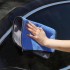 New car towels, thickened, absorbent, car wash towels, high-density coral fleece, double-sided logo.
