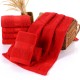 Wholesale red wedding towels, wedding gifts, return gifts, thickened cotton towels with embroidered wedding characters, customizable. Wholesale red wedding towels, wedding gifts, return gifts, thickened cotton towels with embroidered wedding characters, customizable.