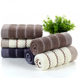32-strand, thickened face towels wholesale for supermarkets, custom logo processing