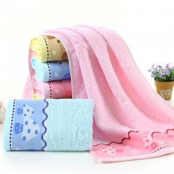 Cotton face towels wholesale, custom logos for gifts and promotional giveaways