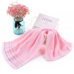 Solid cotton towels, soft, absorbent, home use, and corporate gift towels, wholesale, custom textiles