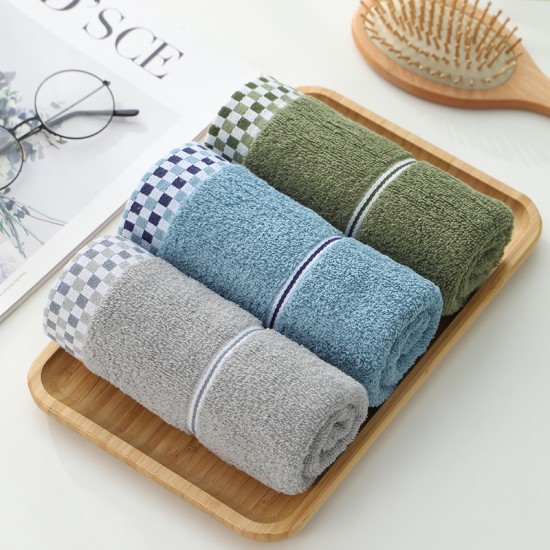 Soft cotton face towels for household use, custom logos for employee benefits, universal adult distribution. Soft cotton face towels for household use, custom logos for employee benefits, universal adult distribution.