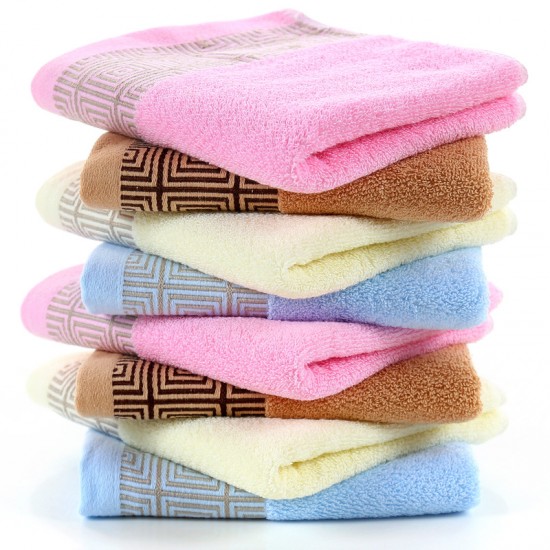 Wholesale 32-strand, pure cotton face wash towels, absorbent, supermarket gifts, and promotional gift towels with custom logo processing Wholesale 32-strand, pure cotton face wash towels, absorbent, supermarket gifts, and promotional gift towels with custom logo processing