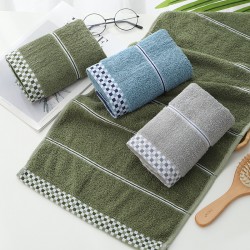Soft cotton face towels for household use, custom logos for employee benefits, universal adult distribution.