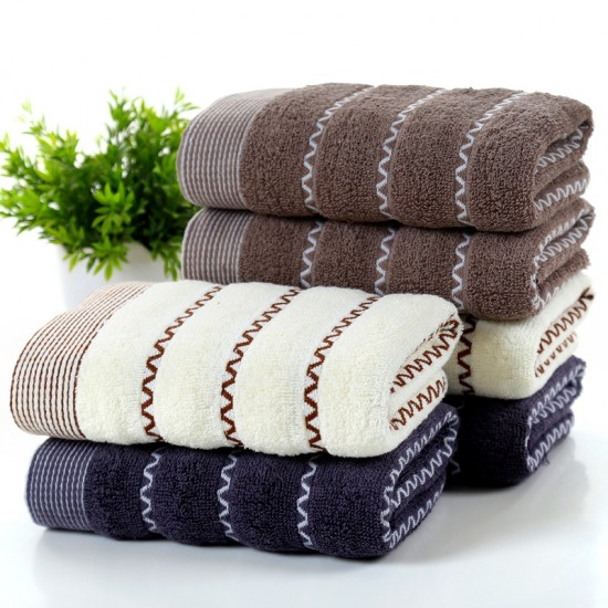 32-strand, thickened face towels wholesale for supermarkets, custom logo processing