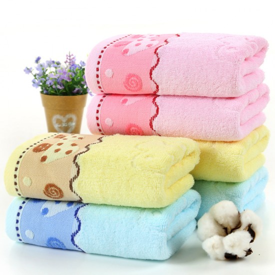 Cotton face towels wholesale, custom logos for gifts and promotional giveaways