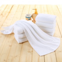 21-strand, 120g, pure white cotton towels for hotels, hotel linens