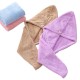 Manufacturer's new solid-color coral fleece shower caps with absorbent, thickened, and embroidered hair drying caps for promotional distribution Manufacturer's new solid-color coral fleece shower caps with absorbent, thickened, and embroidered hair drying caps for promotional distribution