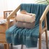 Bath towels for wholesale, adult bath and shower gifts, embroidered 32-ply cotton bath towels for supermarkets and household use.