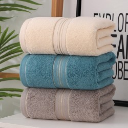 Pure cotton towels, wholesale gift towels with embroidered logos, for household use.