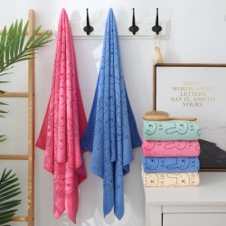350 square meter printed bath towels, microfiber absorbent thickened gifts, wholesale labor protection bath towels, and wholesale delivery services.