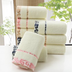 Gaoyang manufacturer wholesale untwisted pure cotton face towels, supermarket gifts, and advertising towels with logo.