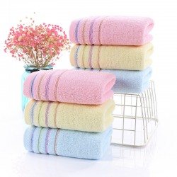 Pure cotton face towels, wholesale gift towels with embroidered logos, thickened cotton towels, for return gifts.