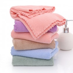 Soft, comfortable, absorbent, and customizable face towels as gifts