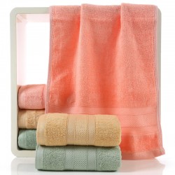 Manufacturer's thickened bamboo fiber towels, wholesale face towels, labor protection gifts, bamboo charcoal fiber logos