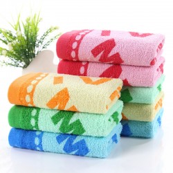 Printed cotton face towels for wholesale, promotional gifts, labor protection benefits.