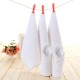 40g white square handkerchiefs, small square hand towels, absorbent wholesale, suitable for hotel, home, and restaurant use.