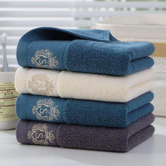 Cotton face towels for wholesale, embroidered logos for promotional gifts, thickened towels with embroidery. Cotton face towels for wholesale, embroidered logos for promotional gifts, thickened towels with embroidery.