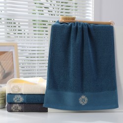 Pure cotton face towels, wholesale, logo-embroidered, thickened towels for gifts and promotional gifts