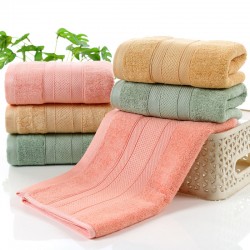 Manufacturer's thickened bamboo fiber towels, wholesale face towels, labor protection gifts, bamboo charcoal fiber logos