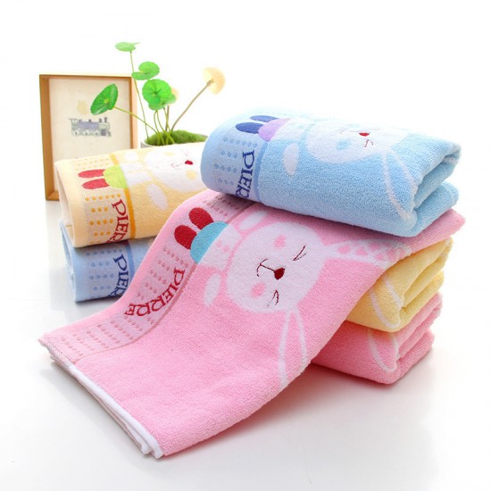 Cotton towel manufacturer, 32-ply cartoon rabbit face towels, wholesale gift towels. Cotton towel manufacturer, 32-ply cartoon rabbit face towels, wholesale gift towels.